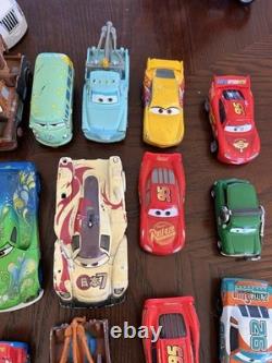 Huge Lot of Disney Pixar Cars Die Cast Vehicles 40 Pieces Loose Figures