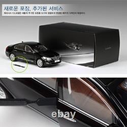 Hyundai Genesis BH380 Facelift 118 Diecast Model Car Sedan Black