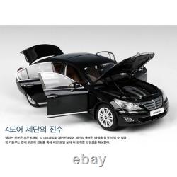 Hyundai Genesis BH380 Facelift 118 Diecast Model Car Sedan Black