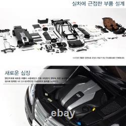 Hyundai Genesis BH380 Facelift 118 Diecast Model Car Sedan Black