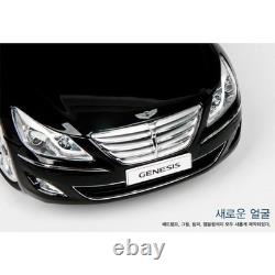 Hyundai Genesis BH380 Facelift 118 Diecast Model Car Sedan Black