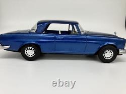 Ichiko Japan Vintage Tin Toy Car Mercedes Benz 250 SE Coupe Blue Reproduction