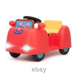 Interactive 6V Ride-On Toy Car for Toddlers Electric Vehicle with Foot Pedal &