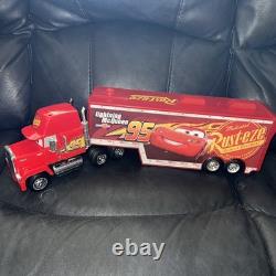 JADA Toys Diecast CARS 3 Mack with Trailer VHTF 124 Diecast