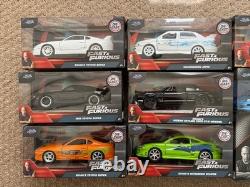 Jada Fast And Furious 132 car toys LOT of 14 Vehicles