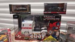 Jada Hollywood Rides Diecast Lot, 80's Nostalgia