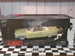 Jada Scarface 1963 Cadillac Series 62 124 Diecast Al Pacino Movie Model Car