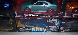 Jada Toys Fast and Furious 124 Case Of 9 Cars Diecast Vehicles Assorted