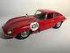 Jaguar E Type Coupe 118 Scale Red Diecast Model Sports Racing Car Vehicle