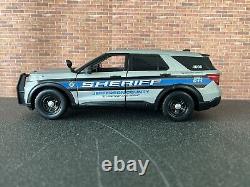 Jefferson County Sheriff TN 1/24 Scale Diecast Custom Motormax Police Car V2