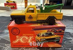 Jet Ford F-350 Tow Truck Diecast Model Yellow Green Black With Box