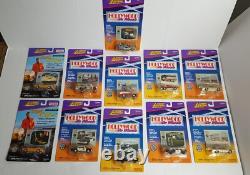 Johnny Lightning Hollywood On Wheels Collection Complete Set of 9 Vehicles