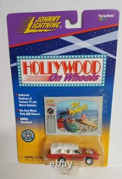 Johnny Lightning Hollywood On Wheels Collection Complete Set of 9 Vehicles