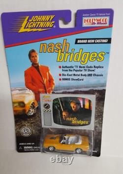 Johnny Lightning Hollywood On Wheels Collection Complete Set of 9 Vehicles
