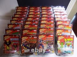 Johnny Lightning Marvel Superhero die-cast cars lot 36 vehicles new on card Johnny Lightning Marvel Superhero die-cast cars lot 36 vehicles new on card
