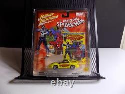 Johnny Lightning Marvel Superhero die-cast cars lot 36 vehicles new on card Johnny Lightning Marvel Superhero die-cast cars lot 36 vehicles new on card