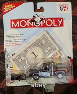 Johnny Lightning Monopoly 70th Anniversary Set of 12 Vehicles and Game Tokens
