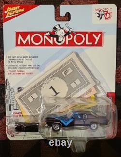 Johnny Lightning Monopoly 70th Anniversary Set of 12 Vehicles and Game Tokens