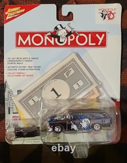 Johnny Lightning Monopoly 70th Anniversary Set of 12 Vehicles and Game Tokens