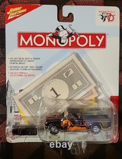 Johnny Lightning Monopoly 70th Anniversary Set of 12 Vehicles and Game Tokens