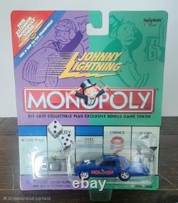 Johnny Lightning Monopoly COMPLETE 13 Car Set +Gold Willys KB Toys Exclusive MOC