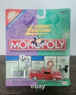 Johnny Lightning Monopoly COMPLETE 13 Car Set +Gold Willys KB Toys Exclusive MOC