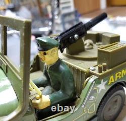 Junior Toy Tin Toy Car ARMY 21075 JEEP F/S FEDEX