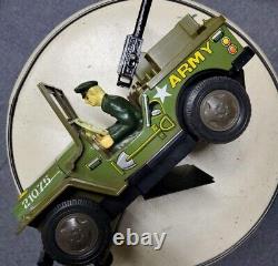 Junior Toy Tin Toy Car ARMY 21075 JEEP F/S FEDEX