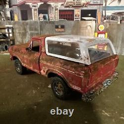 Junkyard Cars 1978 Ford Bronco Barn Find Cars 124 DIECAST Red