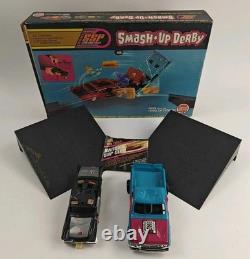 Kenner SSP Smash Up Derby Complete Set with Tough Tom & Boss Henry Vehicles