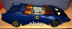 Kenner Super Powers Batmobile 80s Batman DC toy car vehicle for figure (damage)