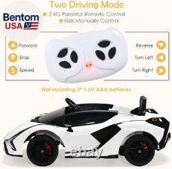 Kids 12V Licensed Lamborghini SIAN Ride on Car, Electric Vehicle for Toddler wit