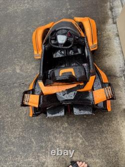 Kids 12V Ride On Car Electric Vehicle Toy with LED Light, Music Play needs battery