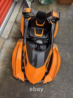 Kids 12V Ride On Car Electric Vehicle Toy with LED Light, Music Play needs battery