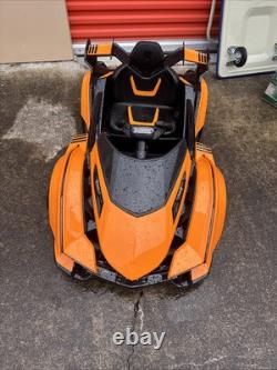 Kids 12V Ride On Car Electric Vehicle Toy with LED Light, Music Play needs battery