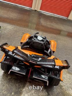 Kids 12V Ride On Car Electric Vehicle Toy with LED Light, Music Play needs battery