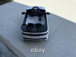 Kids 12V Ride On Car Licensed Land Rover Electric Vehicle with Remote Control