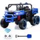 Kids 2 Seater Ride On Car 24v Electric Dump Truck 4wd Utv Withparental Remote Led