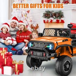 Kids 2 Seater Ride on Car 24V Electric Vehicles 4WD/2WD withParental Remote &Music