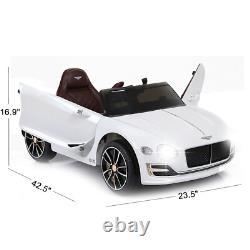 Kids Bentley Style Electric 12V Car Ride-on Vehicle Toy Parent Remote Control