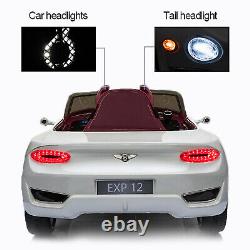 Kids Bentley Style Electric 12V Car Ride-on Vehicle Toy Parent Remote Control