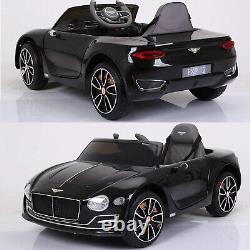 Kids Car Licensed Bently Style Electric Toddler Electric Vehicle Remote Control