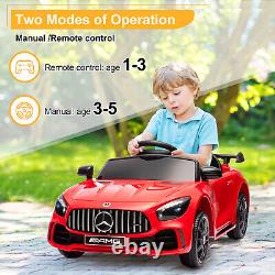 Kids Car Licensed Mercedes Benz Electric Toddler Electric Vehicle Remote Control