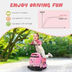 Kids Electric Car 12-Volt Ride Toy Car Battery Powered Vehicle MP3/Storage Trunk