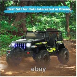 Kids Electric Car with Remote Control & Adjustable Seat Belt