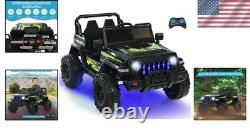 Kids Electric Car with Remote Control & Adjustable Seat Belt
