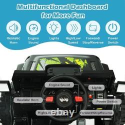 Kids Electric Car with Remote Control & Adjustable Seat Belt