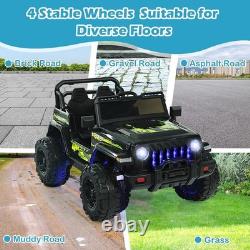 Kids Electric Car with Remote Control & Adjustable Seat Belt
