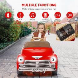 Kids Electric Cars to Drive with Parent Remote, Mp3, Licensed Chevrolet 12V Ride