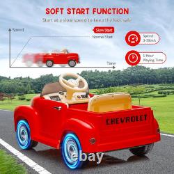 Kids Electric Cars to Drive with Parent Remote, Mp3, Licensed Chevrolet 12V Ride